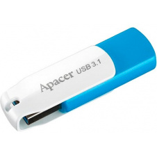 Флешка Flash Drive Apacer AH357 64GB (AP64GAH357U-1) Blue/White (6544945)