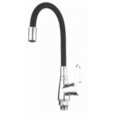 Змішувач для кухні Mixxus Elba 014 Nut Refl Black без підведення MI6306