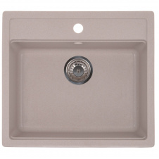 Мийка кухонна ZERIX ZS-5751S-06 Бежева (ZX4597)