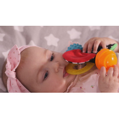 Погремушка Ks Kids Радужная палочка KA10762-GB 13.5x20x6.5 см Разноцветный (6603098) Хмельницький