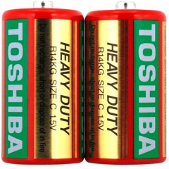 Батарейка Toshiba R14 коробка 1x2 шт. (6409767) Миколаїв