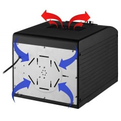 Сушки для фруктов и овощей Sencor SFD 6600BK (6579040) Хуст