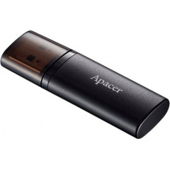 Флешка Flash Drive Apacer AH25B 64GB (AP64GAH25BB-1) Black (6656544) Кропивницький