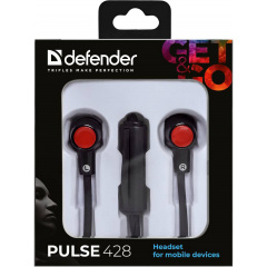 Гарнітура Defender Pulse 428 Black/Red (63428) (6232788) Обухів