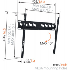 Настенное крепление Vogels MA3010 (6374679) Сумы