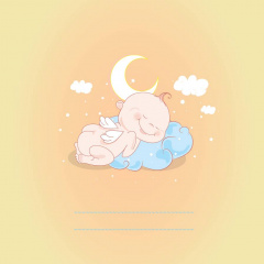 Фотоальбом EVG 10x15x56 BKM4656 Baby collage Blue (UA) (6239799) Днепр