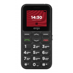 Мобільний телефон ERGO R181 Dual Sim Black (6653747) Кушугум