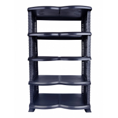Етажерка для взуття Violet House Еко Black Роттанг (6700597) Одеса