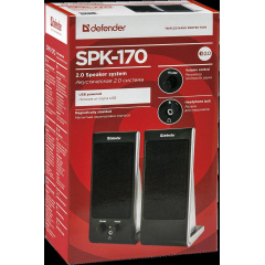 Акустика Defender 2.0 SPK-165/SPK-170 4W USB Black (65165) (5780611) Львів