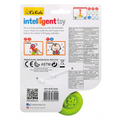 Погремушка музыкальная Ks Kids Морской конек со свет эфф KIT23004 16 x 10 x 3.5 см Разноцветный (6603152) Полтава