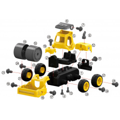 Ковзанка з електродвигуном Diy Spatial Creativity LM8012-DZ-1 Різнокольорова (6548130) Тернопіль