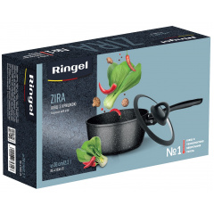 Ковш RINGEL Zira 2.2 л 20 см Черный (6865314) Херсон