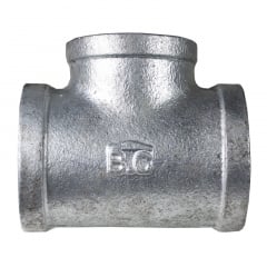 Редукционный тройник чугунный оцинкованный В.С BBB 1 1/2” х 1 1/4” Львов
