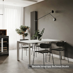 Радиатор Ideale Gloria 12 7/1800/413 черный Надворная