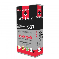 Клей для широкоформатной плитки WALLMIX К-37 25 кг Дніпро