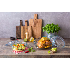 Кастрюля с крышкой O CUISINE 6.5 л Прозрачный (6797376) Чугуїв