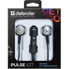 Гарнітура Defender Pulse 427 Black/Silver (63427) (6232787) Херсон