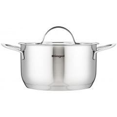 Кастрюля RINGEL Besser 2.3 л 18 см Хром (6869642) Миколаїв