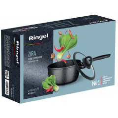 Ковш RINGEL Zira 1.7 л 18 см Черный (6865313) Полтава