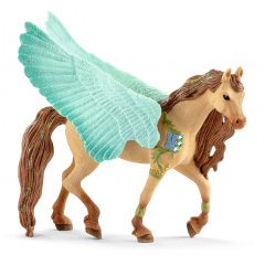 Игровая фигурка Schleich Пегас с украшениями жеребец 150х82х180 мм (6688095) Івано-Франківськ