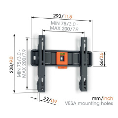 Крепление Vogels TVM 1203 Black (6833579) Киев
