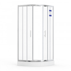 Душевая кабина Britc Lira 80x80 см с поддоном (стекло 4 мм) Изюм