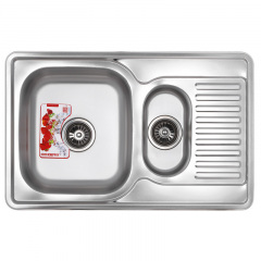 Мойка кухонная ZERIX Z7850A-08-180E Armonia (SATIN) (ZS0576) Киев