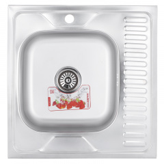 Мийка кухонна ZERIX Z6060L-08-180E SATIN (ZS0586) Харків