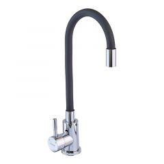 Змішувач для кухні Mixxus SUS-011 Chrome Refl.Black (нерж. сталь) (MI6223) Кривий Ріг