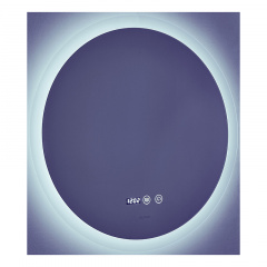 Дзеркало Mixxus Plain MC10-60 (годинник, LED-підсвічування, антизапотівання) (MI6013) Чернігів