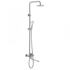 Душова колона зі змішувачем Zerix DAX-006-J-35cm із нерж. сталі SUS304 (ZX4828) Балаклія