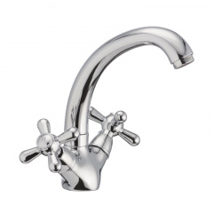 Змішувач для умивальника Haiba DOMINOX 272 (HB0080) Рівне