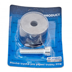 Насадка плоска для паяльника Europroduct EP.WS025 PPR труб 25mm (EP6099) Хмельницький