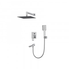 Вбудована душова система із змішувачем Koer KB-66009-01 (Колір хром) (KR3508) Фастів