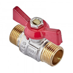 Кран кульовий Waterpro WP608-15MMW - 1/2" ГШМ (сталевий метелик) (WP3296) Київ