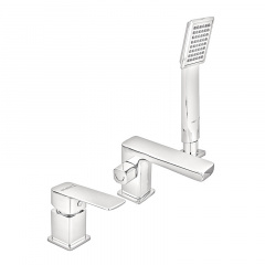 Змішувач для ванни Haiba Kubus 022 (3-hole) (HB3957) Шостка