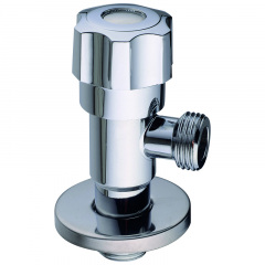 Кран для подключения сантехприборов Champion VAL-06 1/2x1/2 Chrome (нерж. сталь) (CH6196) Киев