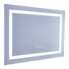 Дзеркало Mixxus Warm MR02-80x60 (годинник, LED-підсвічування, антизапотівання) (MI6004) Кам'янець-Подільський