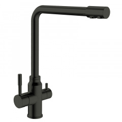 Змішувач для кухні MIXXUS SUS-021 Black (MI5861) Київ