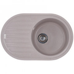 Мийка кухонна ZERIX ZS-7750R-06 Бежева (ZX4557) Суми