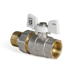 Кран із американкою 3/4" (KOER KR.227.W) білий (KR0097) Чернівці