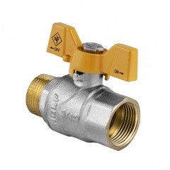 Кран шаровый 3/4" ГШБ ГАЗ (NF.722) NOLF (NF2952) Днепр
