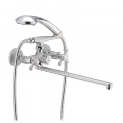 Змішувач для ванни Haiba DOMINOX 140 Матовий (HB0063) Ізюм