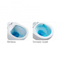 Унітаз-компакт Mixxus Premium Ellipse-0402-R 660x390x855mm система змиву RIMLESS (MP6468) Полтава