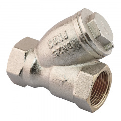Фільтр грубої очистки Koer KR.F02.N - 1" (нікельований) (KR4718) Фастів