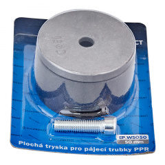 Насадка плоска для паяльника Europroduct EP.WS050 PPR труб 50mm (EP6102) Івано-Франківськ