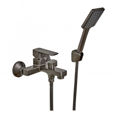 Змішувач для ванної кімнати Haiba Kubus 009 Euro Graphite (HB4007) Одеса