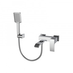 Смеситель для ванны с коротким изливом Koer KB-41007-01 (Цвет хром) (KR3454) Березнеговатое