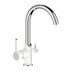 Змішувач для кухні MIXXUS Premium Edem 021 White (MI5924) Хмільник