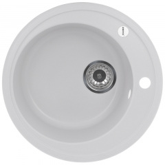 Мийка кухонна ZERIX ZS-510R-01 Біла (ZX4531) Полтава